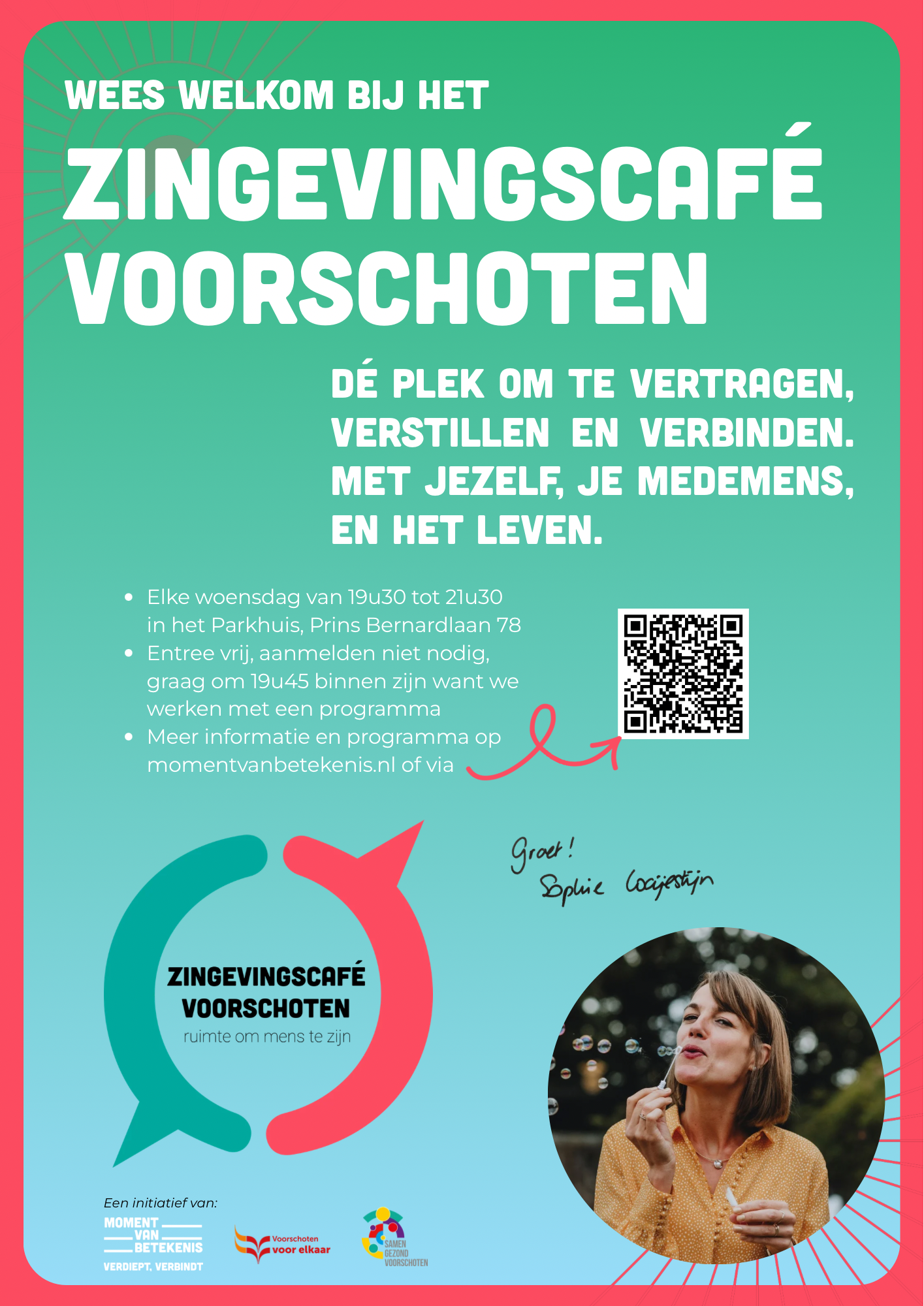 poster Zingevingscafé